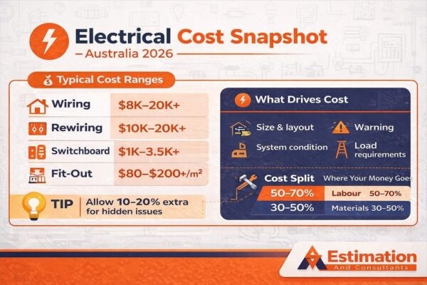 Electrical Installation Cost Australia 2026 Guide