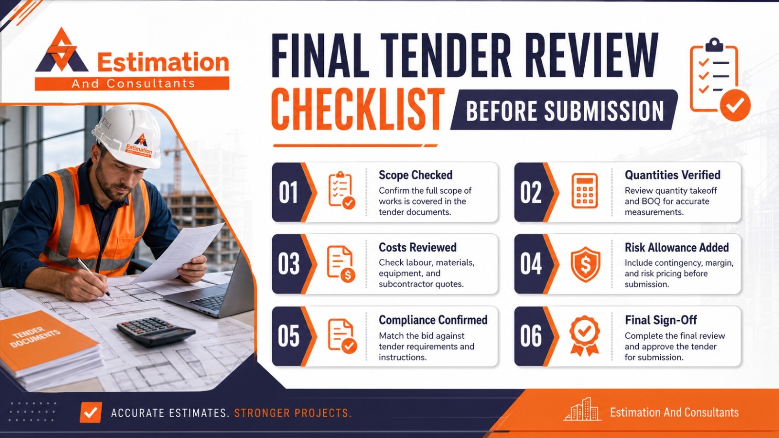 Final Tender Review Checklist