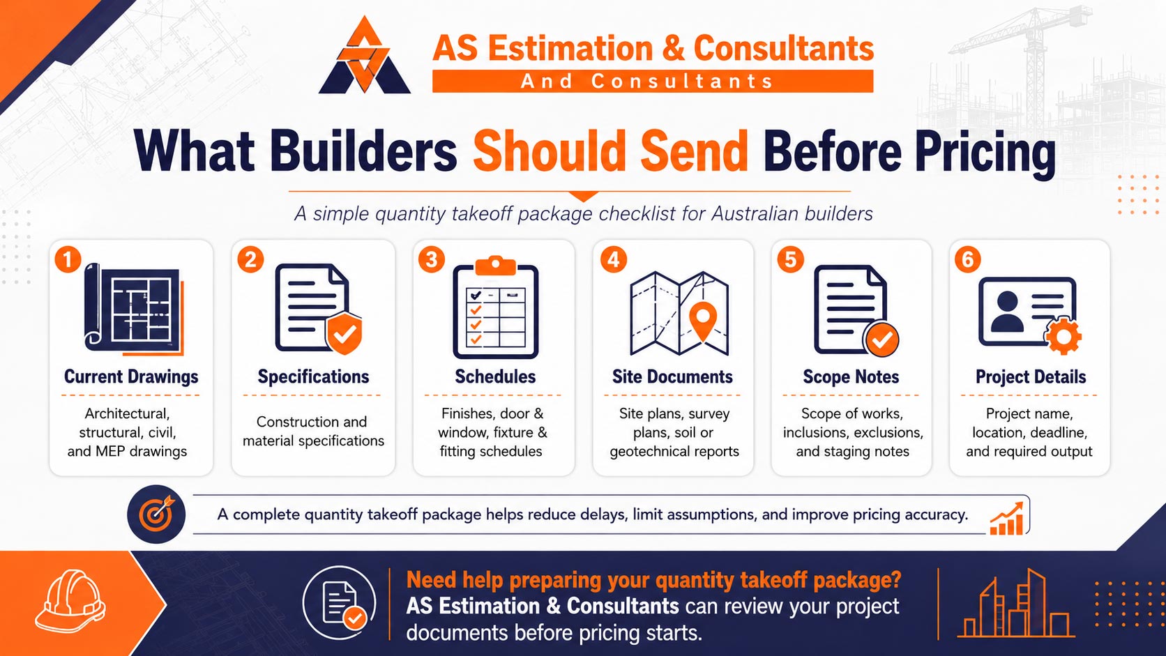 What Builders Should Send Before Pricing